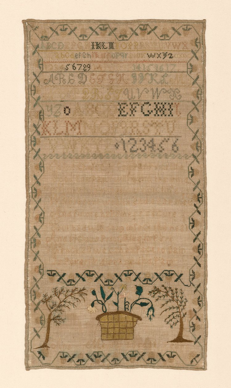 Örnekleyici, Amerika Birleşik Devletleri, 19. yüzyıl. by Ann Morris