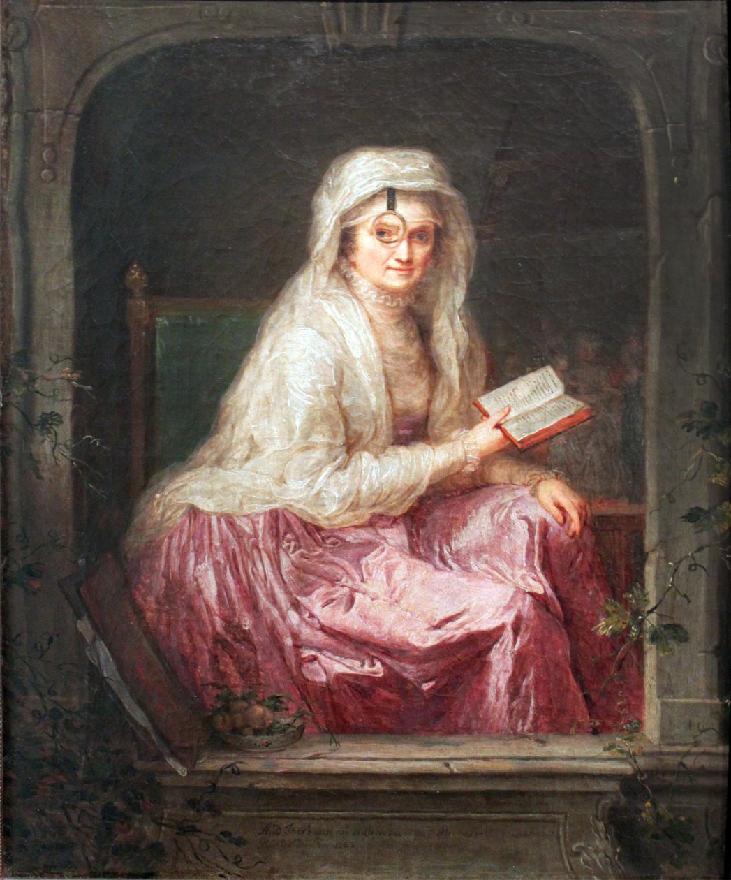 Monocle ile Otoportre by Anna Dorothea Therbusch