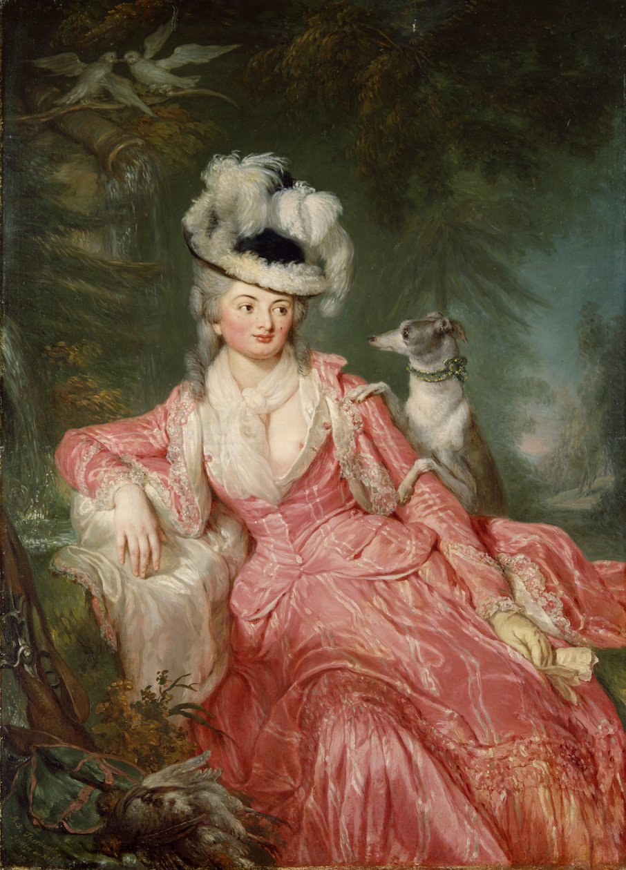 Wilhelmin Enke by Anna Dorothea Therbusch