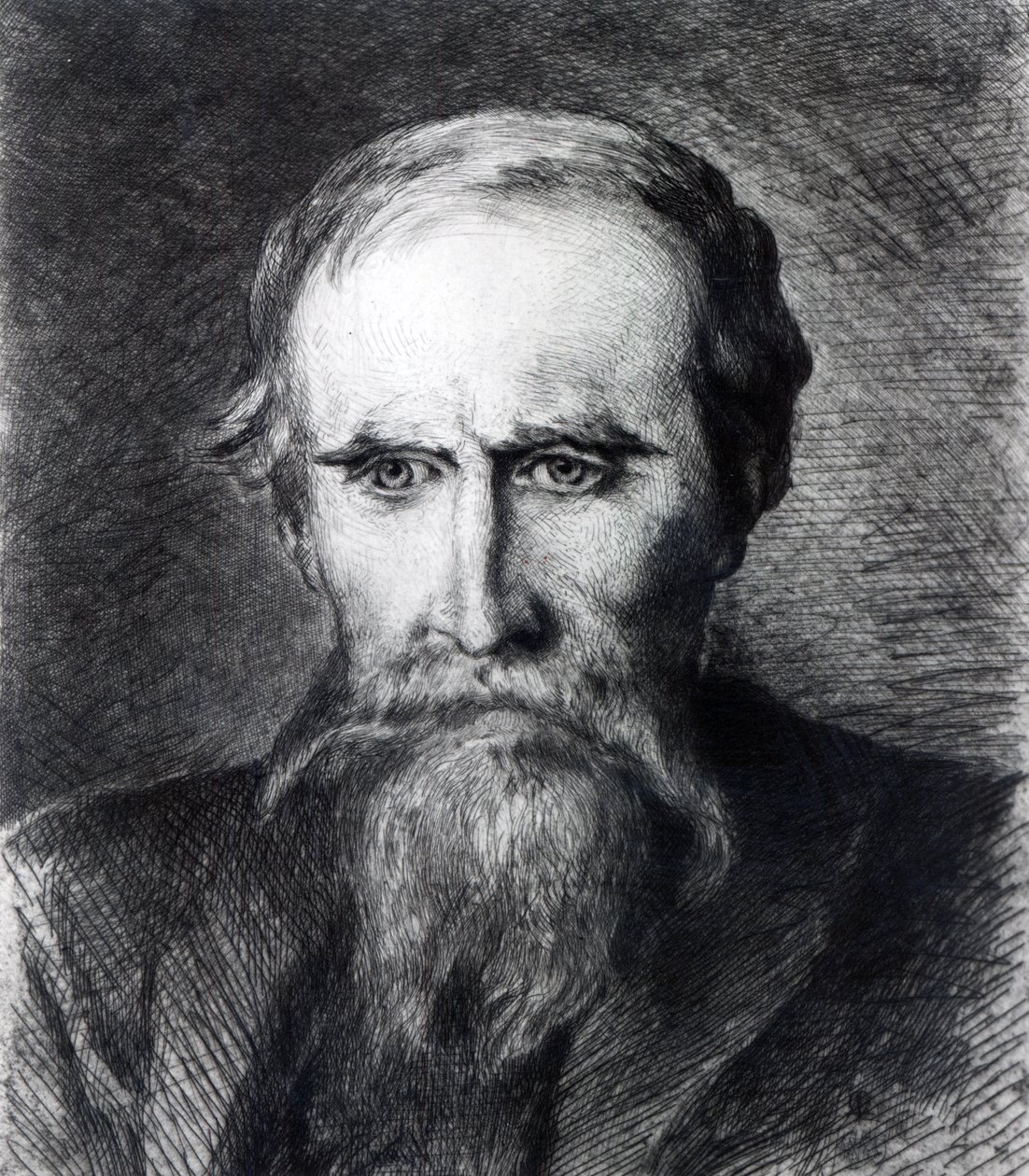Sir Leslie Stephen, 1889 by Anna Lea Merritt