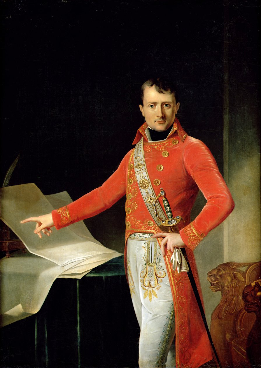 Napolyon I Portresi (1769-1821) by Anne Louis Girodet de Roucy Trioson