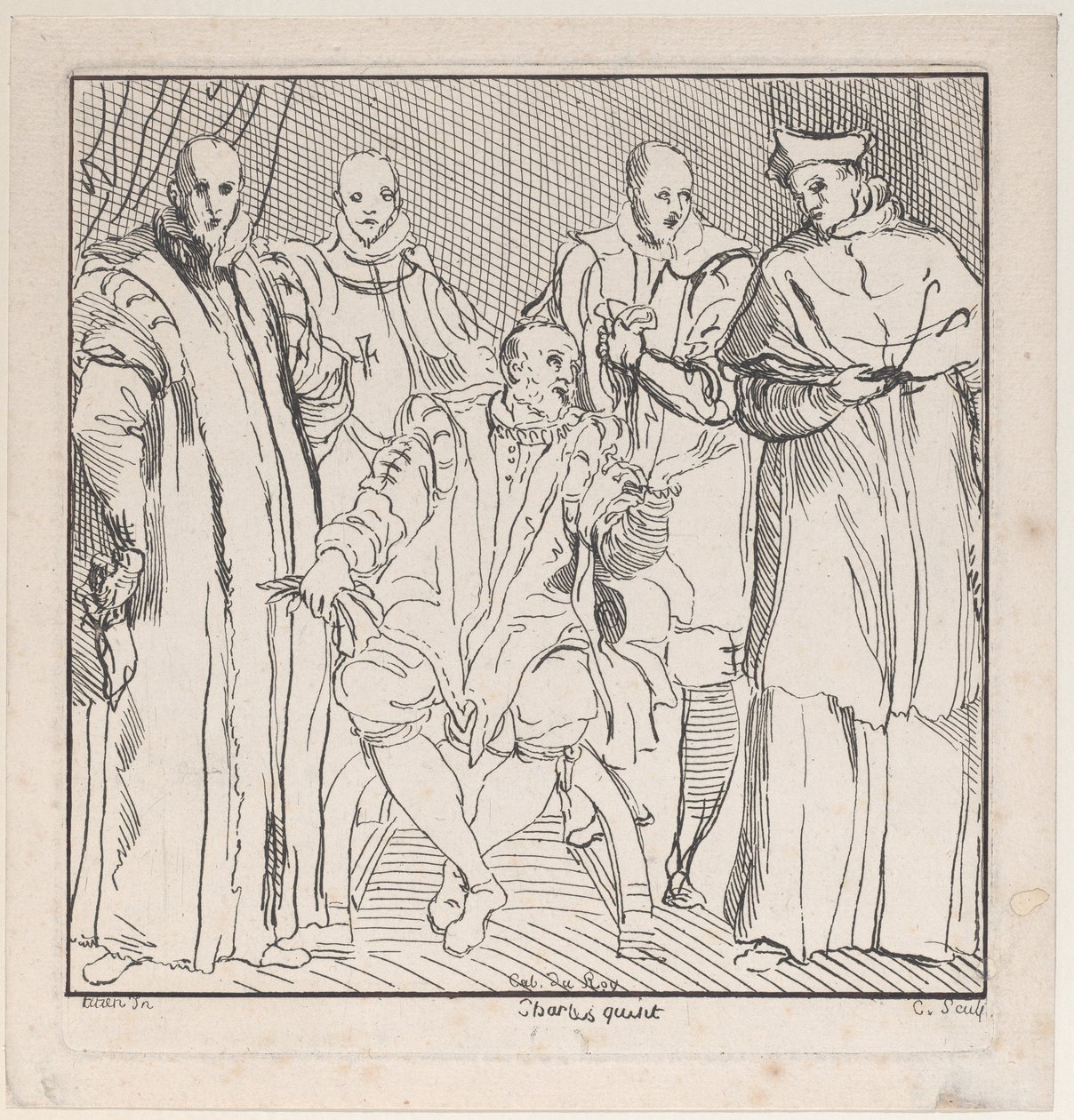 Charles V, 18. yüzyıl. by Anne Claude Philippe de Caylus