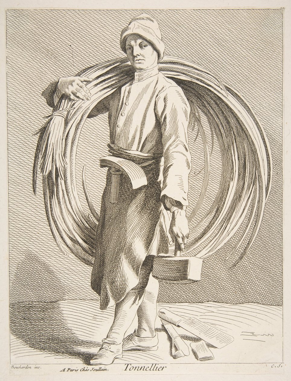 Cooper, 1742. by Anne Claude Philippe de Caylus
