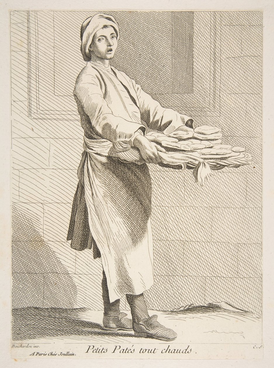 Pastacı, 1738. by Anne Claude Philippe de Caylus