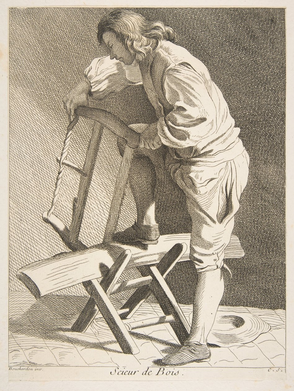Ağaç Kesici, 1742. by Anne Claude Philippe de Caylus