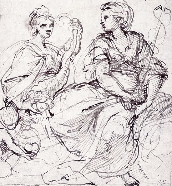 Bolluk ve Mutluluk by Annibale Carracci