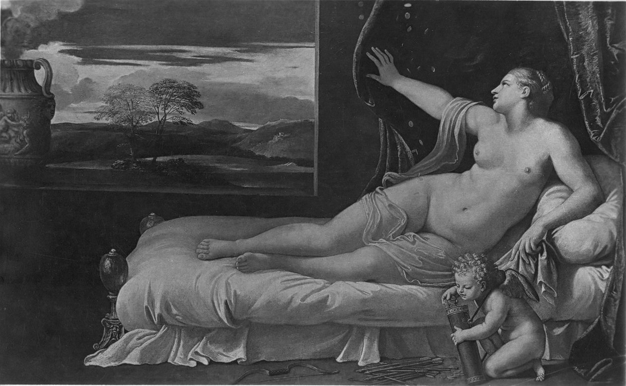 Danae by Annibale Carracci