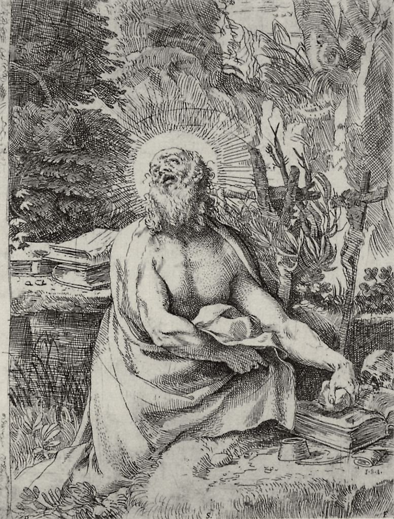 Aziz Jerome by Annibale Carracci