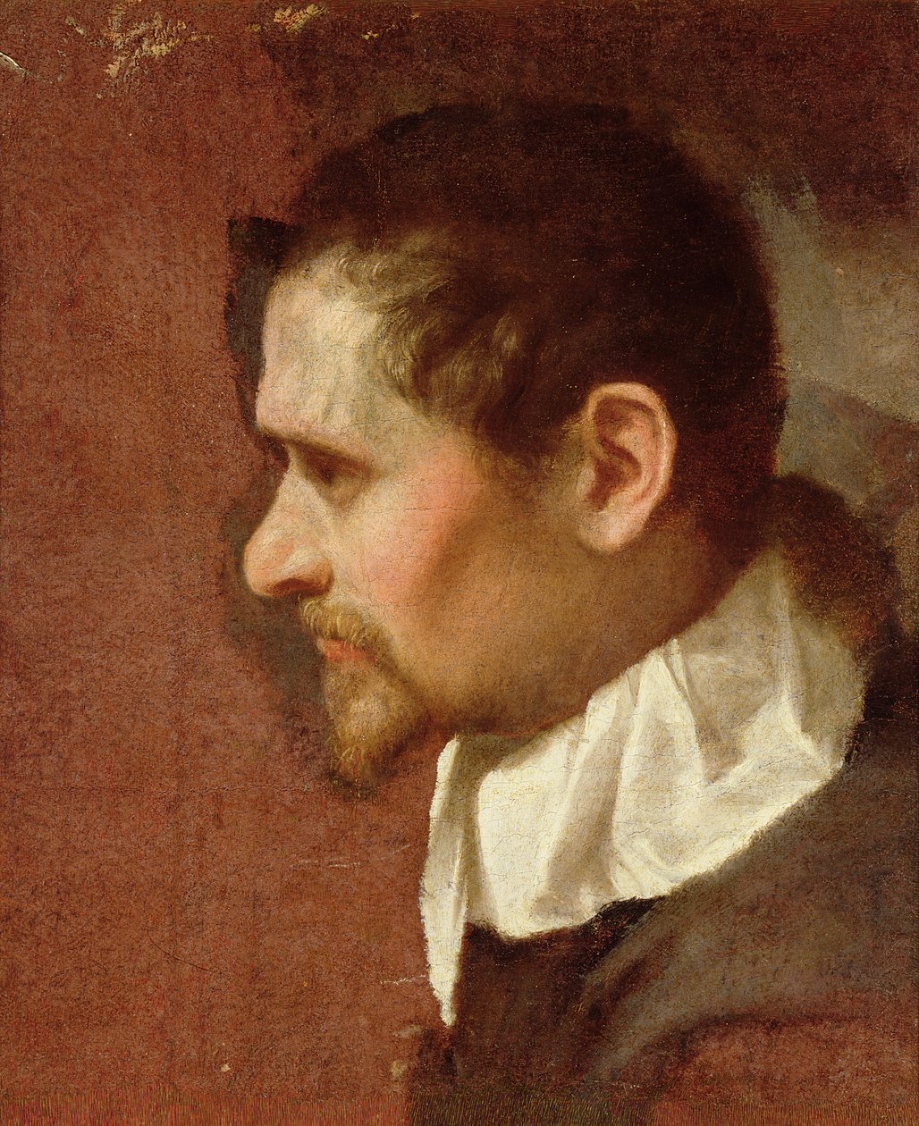 Profilde Otoportre by Annibale Carracci