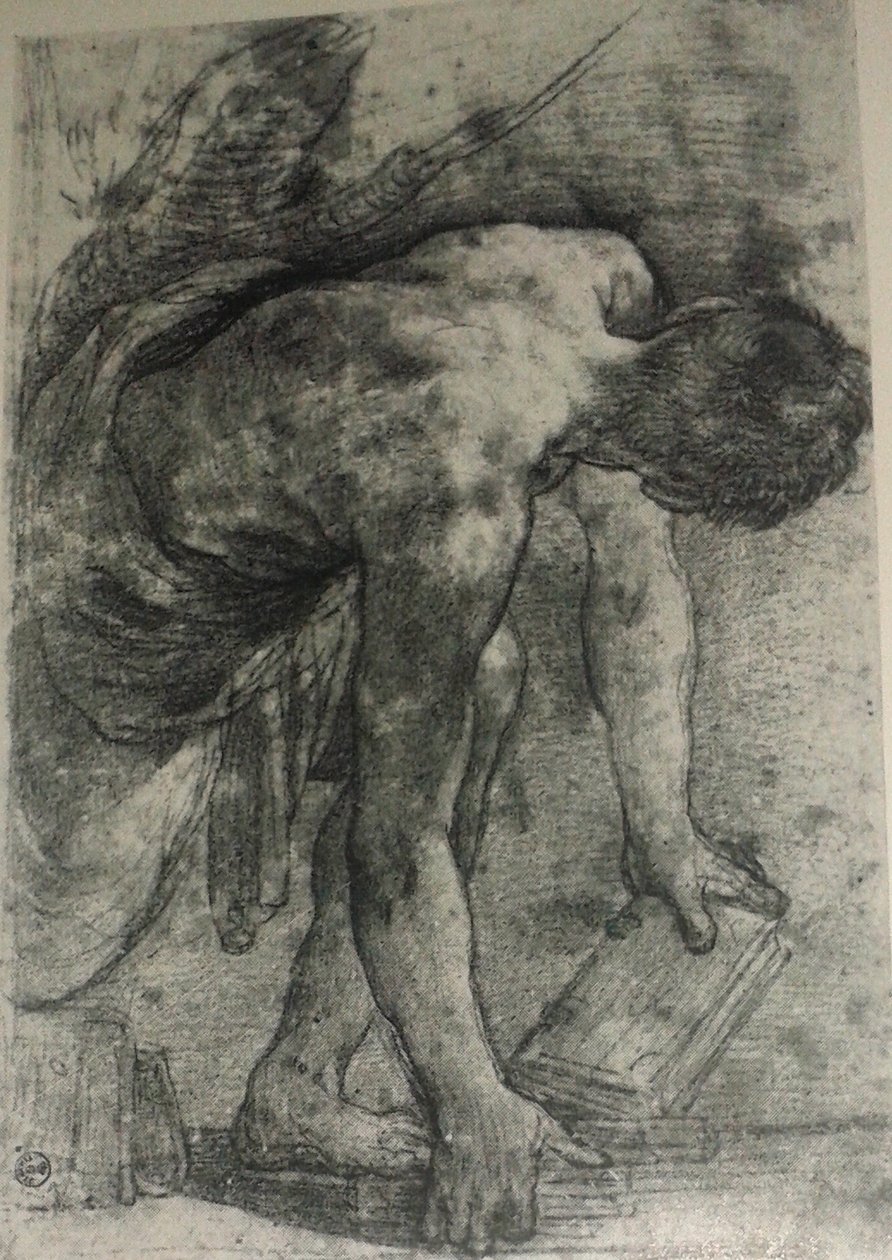Magnani friz ferskleri için çalışma by Annibale Carracci