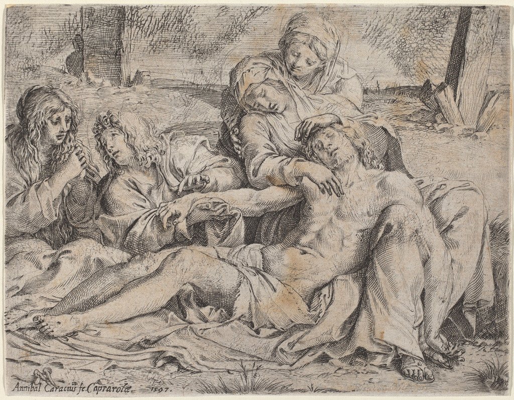 Caprarola Ağıtları by Annibale Carracci