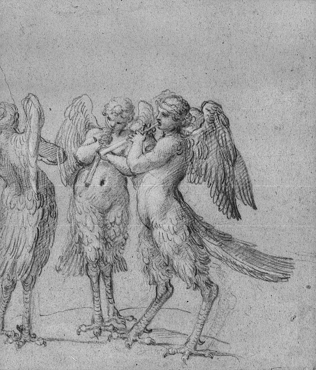 Ulysses ve Sirenler by Annibale Carracci