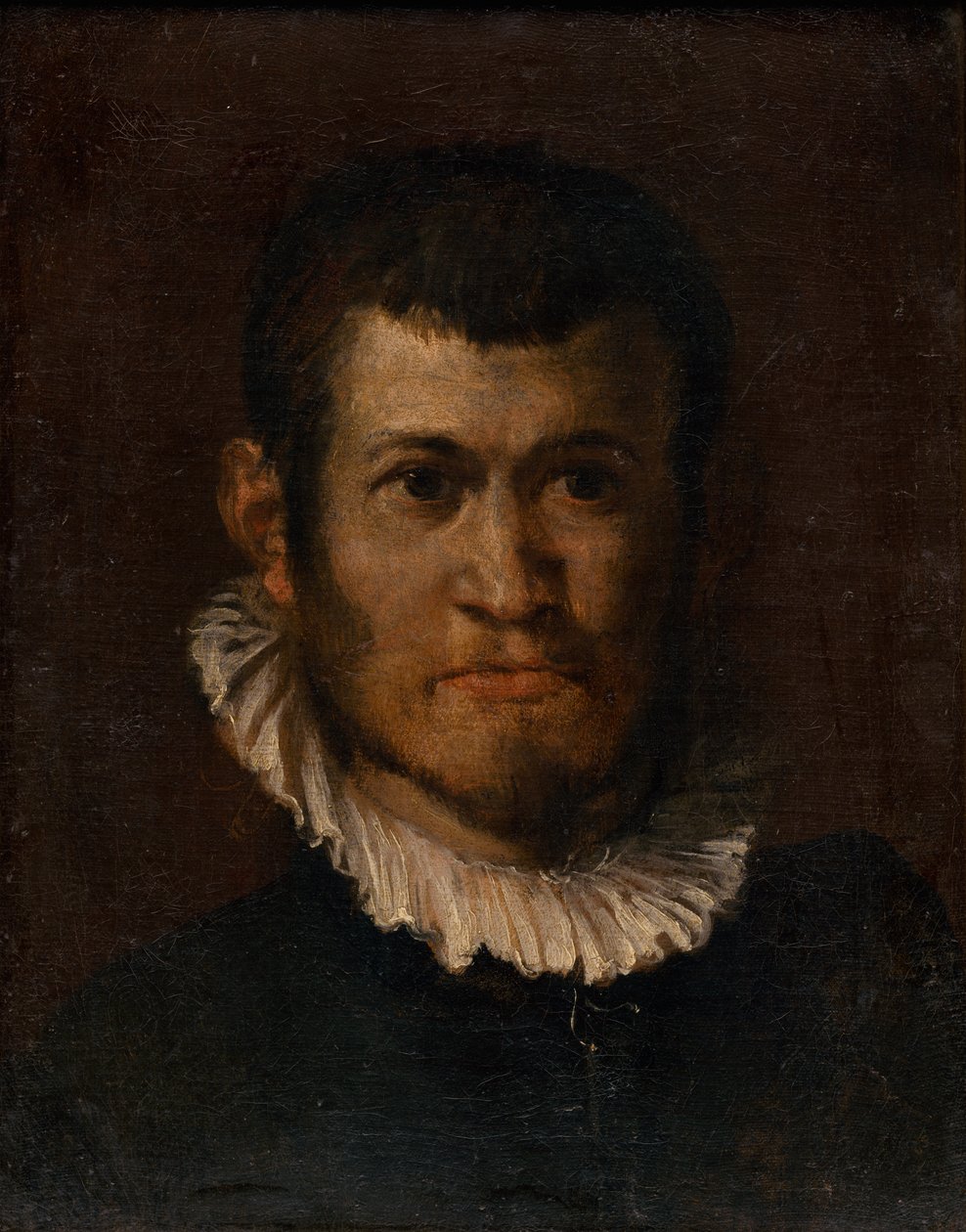 Bir adamın kafasının incelenmesi by Annibale Carracci