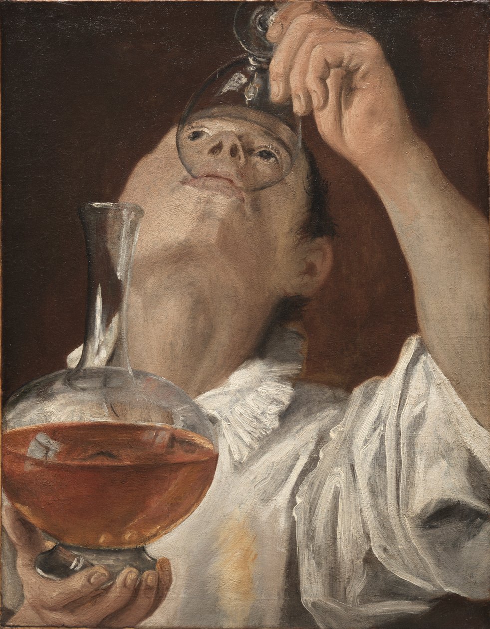 çocuk içme by Annibale Carracci