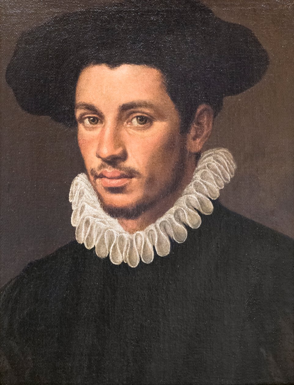 genç bir adamın portresi by Annibale Carracci