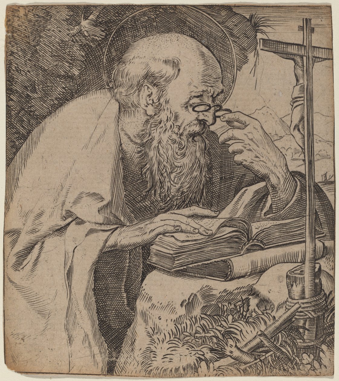 Aziz Jerome by Annibale Carracci