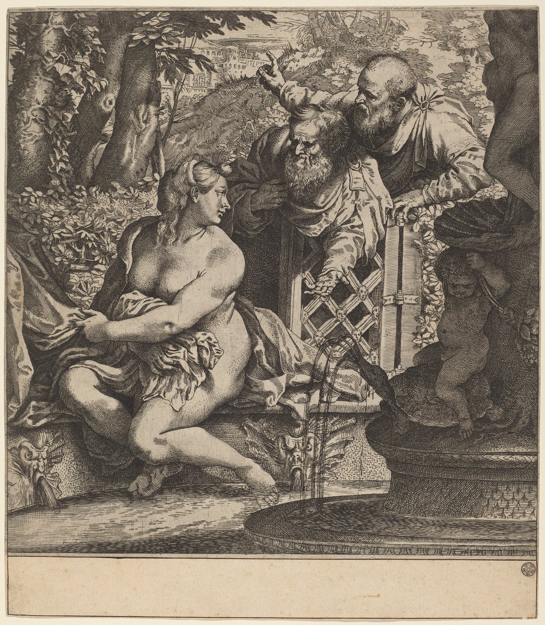 Susanna ve Yaşlılar by Annibale Carracci