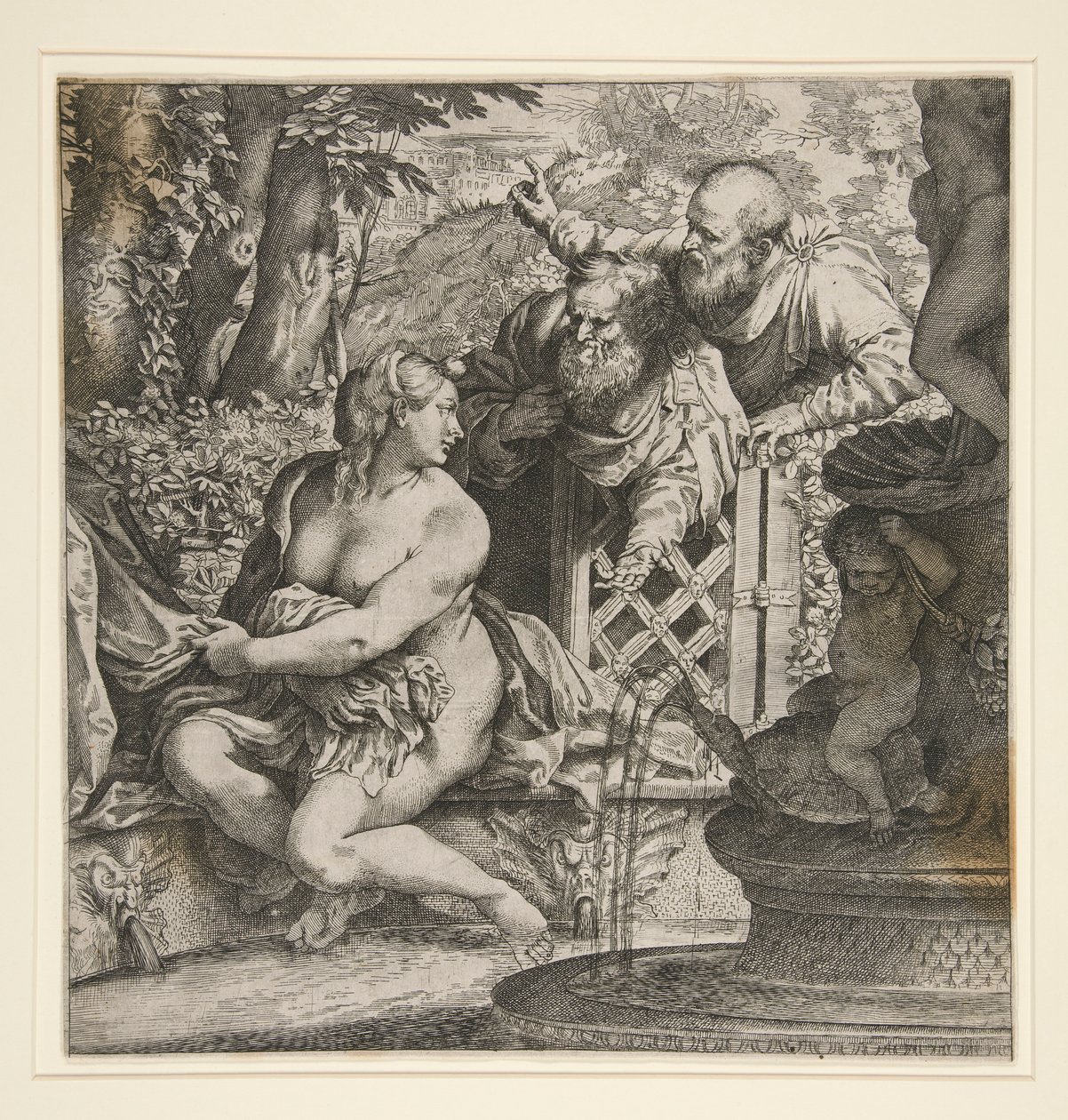 Susannah ve yaşlılar by Annibale Carracci