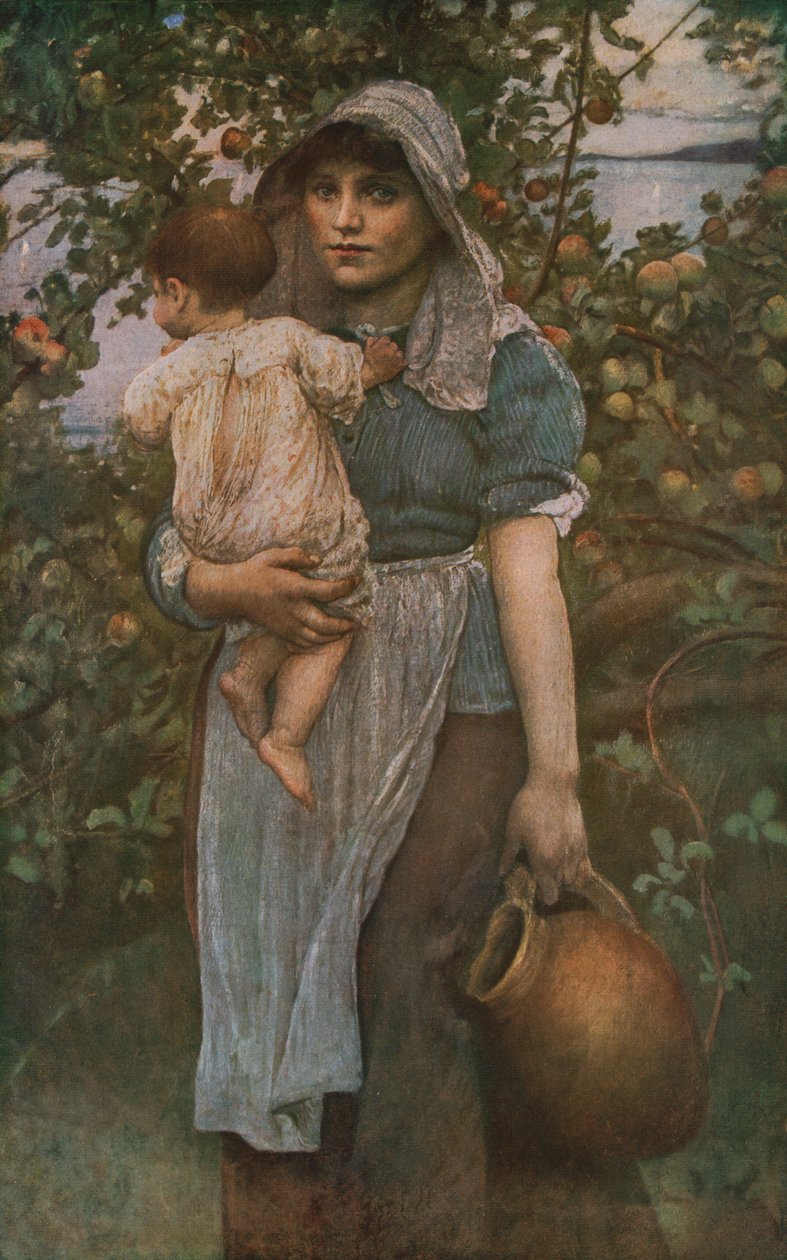 Genç Anne, c1887, c1930. by Annie Louisa Swynnerton