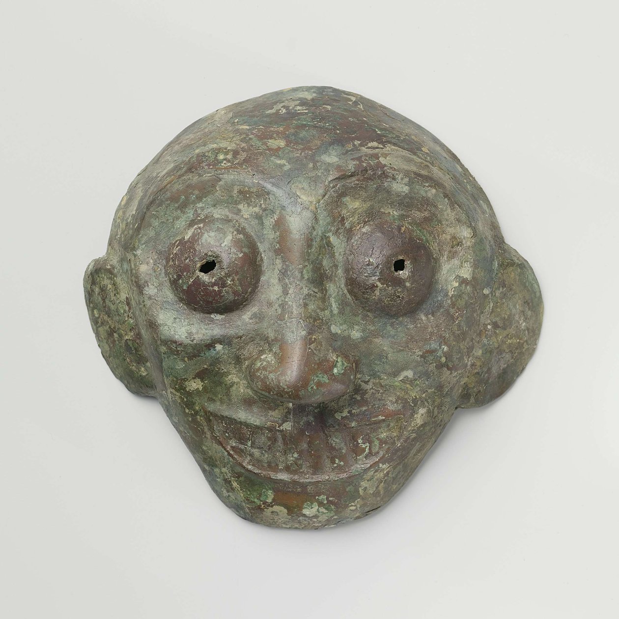 Çin bronz maskesi, c.1100-800 BC (bronz) by Unbekannt Unbekannt