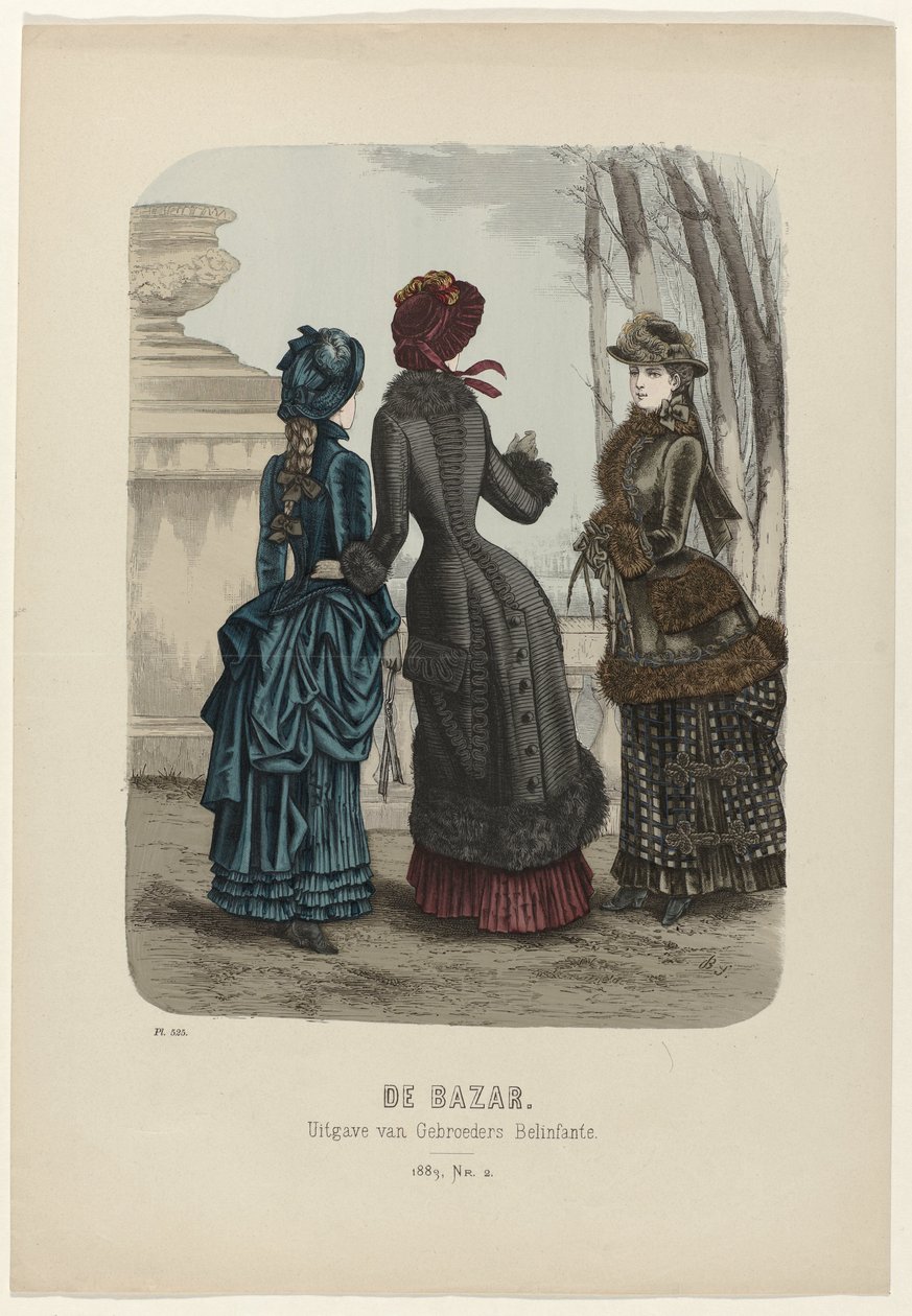 De Bazar, 1883, Nr. 2, Pl. 525 by Anonymous