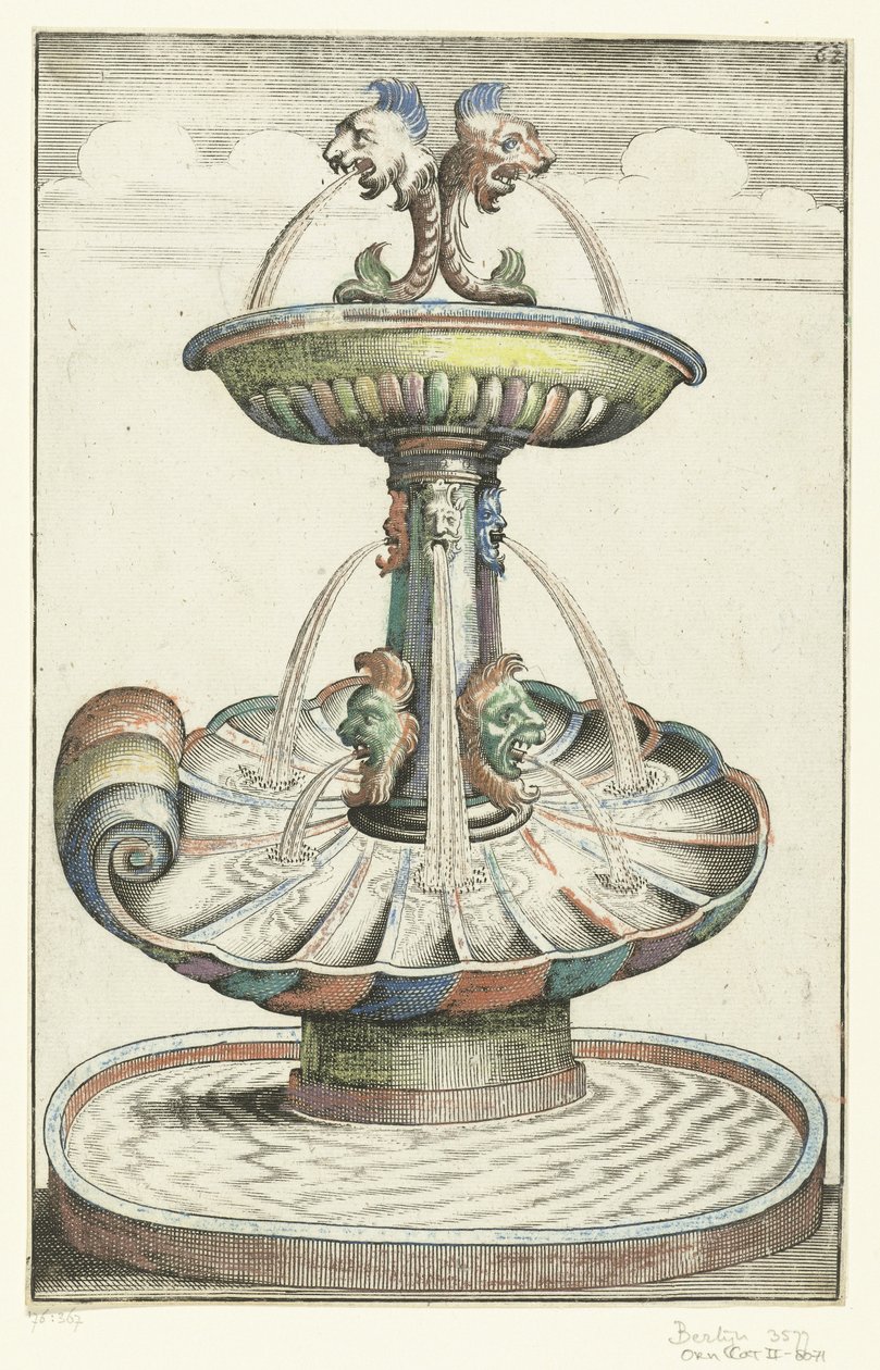 Üst üste üç havza Architectura Curiosa Nova (dizi adı) by Anonymous