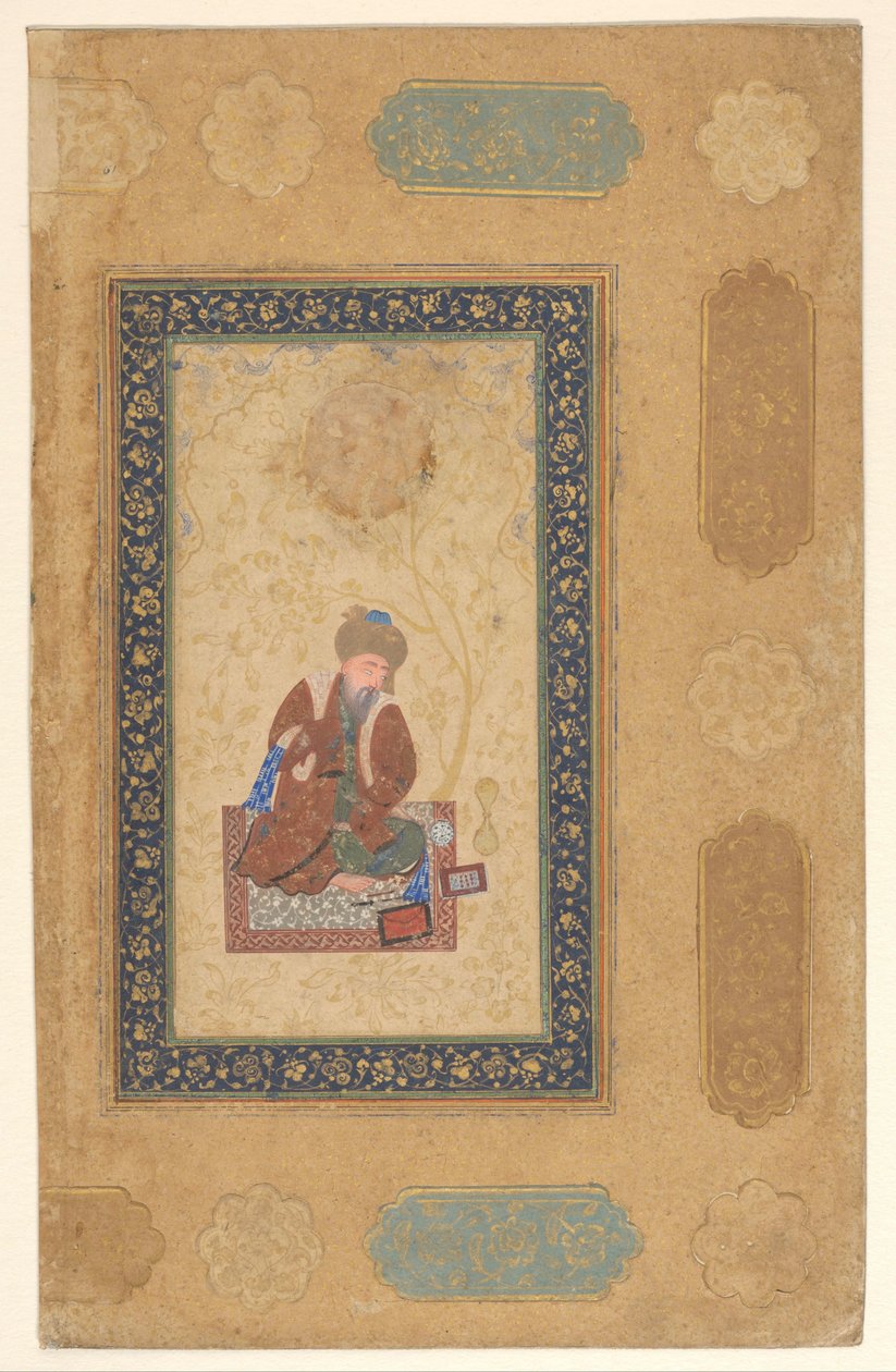 Kırtasiye ile sade giyimli kişi by Anonymous