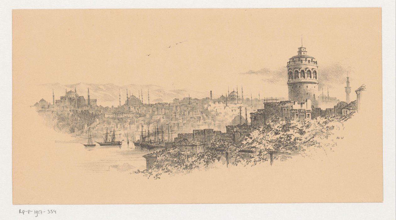 İstanbul manzarası by Anonymous
