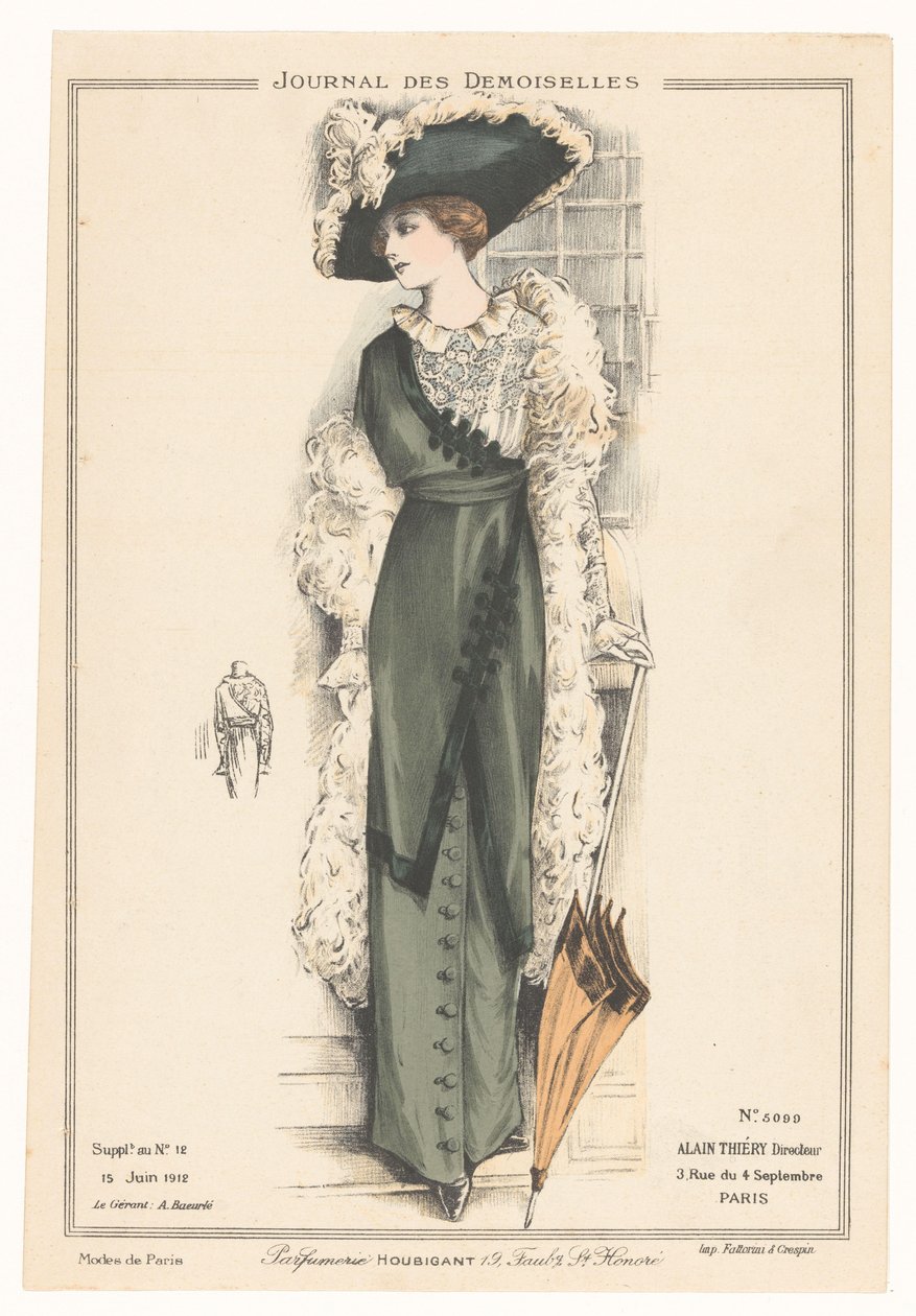 Journal des Demoiselles 15 Haziran 1912, no. 5099 by Anonymous