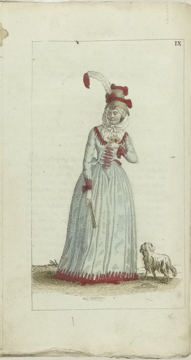 Moda ve Lezzet Dolabı 1791, pl. IX by Anonymous