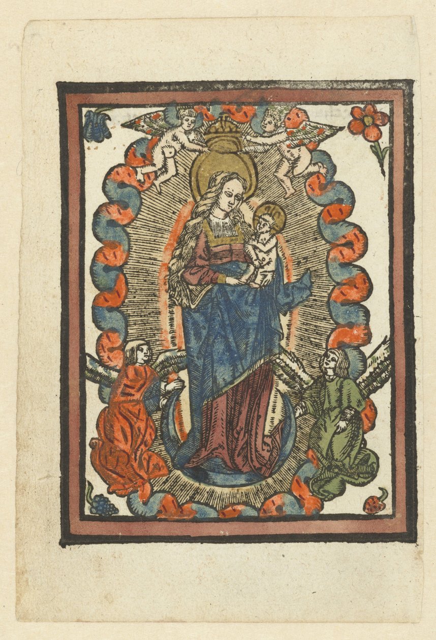 Hilal'deki Madonna by Anonymous