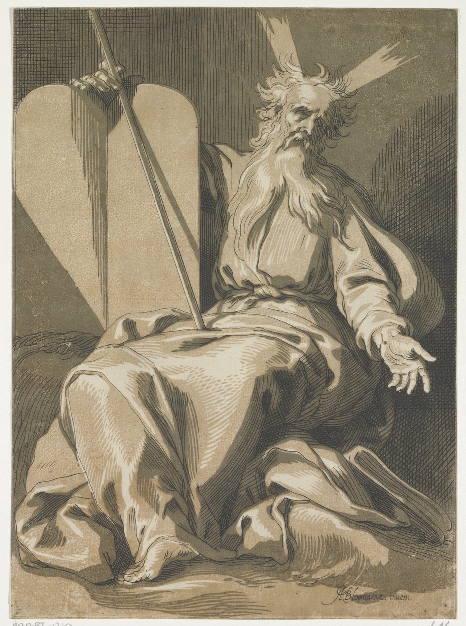 Yasa tabloları ile Musa by Anonymous