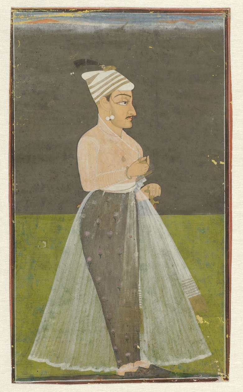 Portre Van Daya Dutta, Raja Van Nurpur by Anonymous