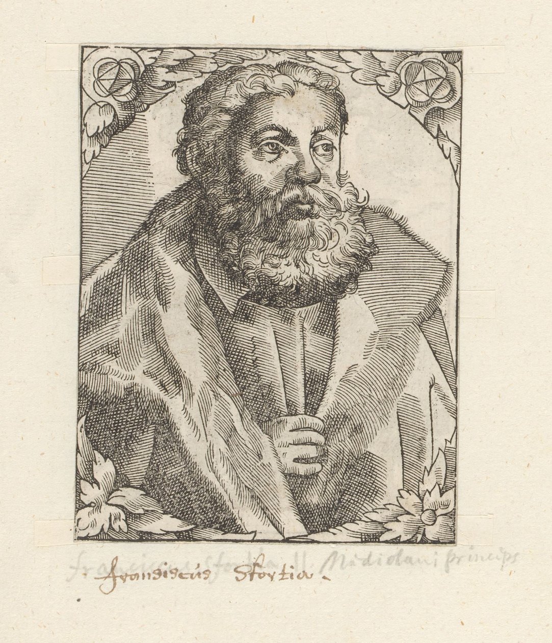 Portret van Francesco II Sforza by Anonymous