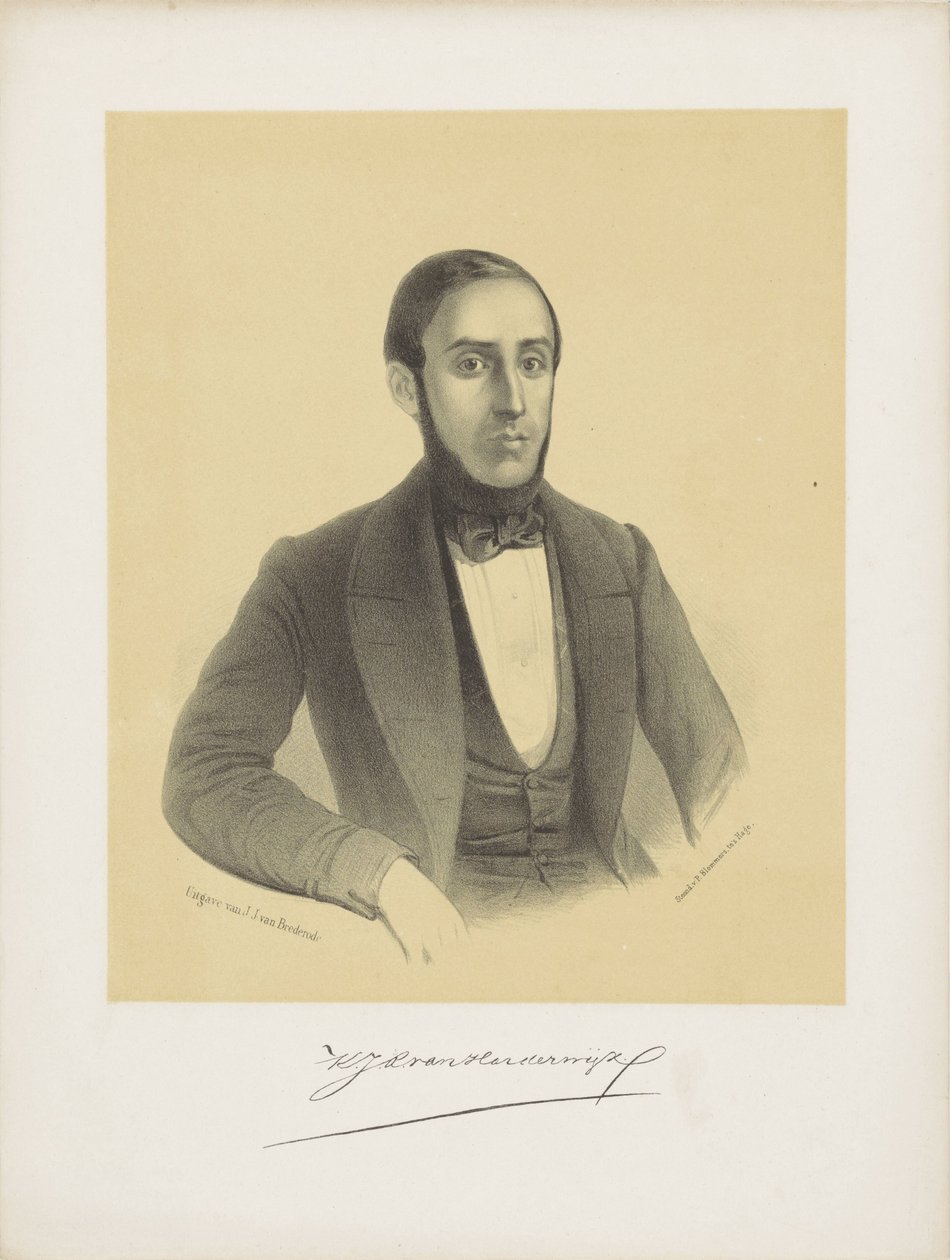 Karel Johan Reinier van Harderwijk'in portresi by Anonymous