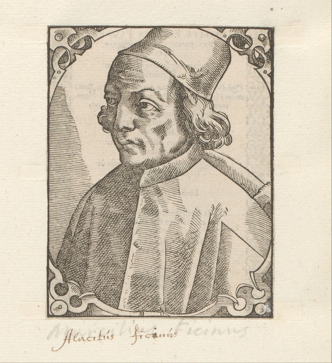 Portret van Marsilio Ficino by Anonymous