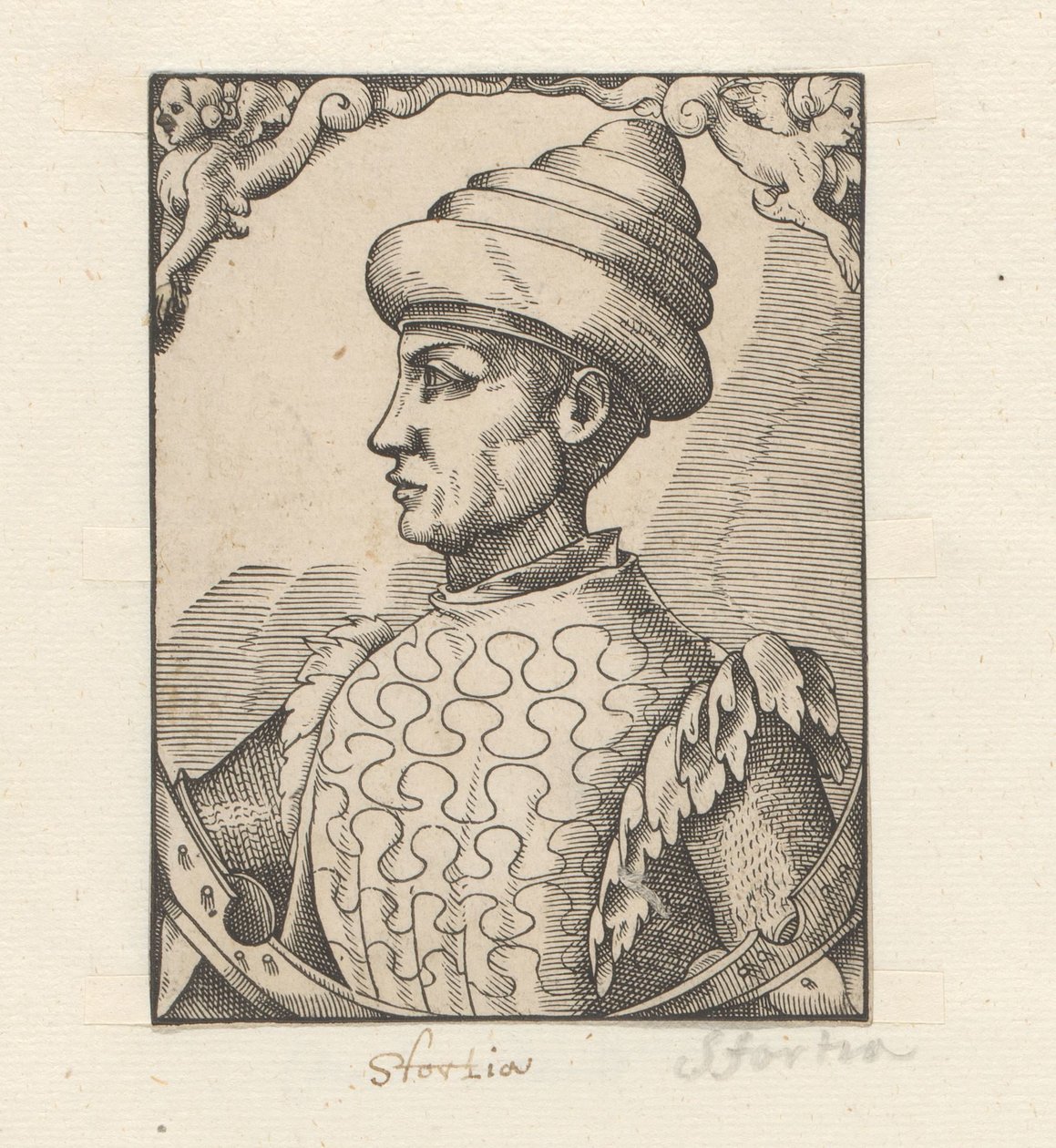 Portret van Muzio Attendola Sforza by Anonymous