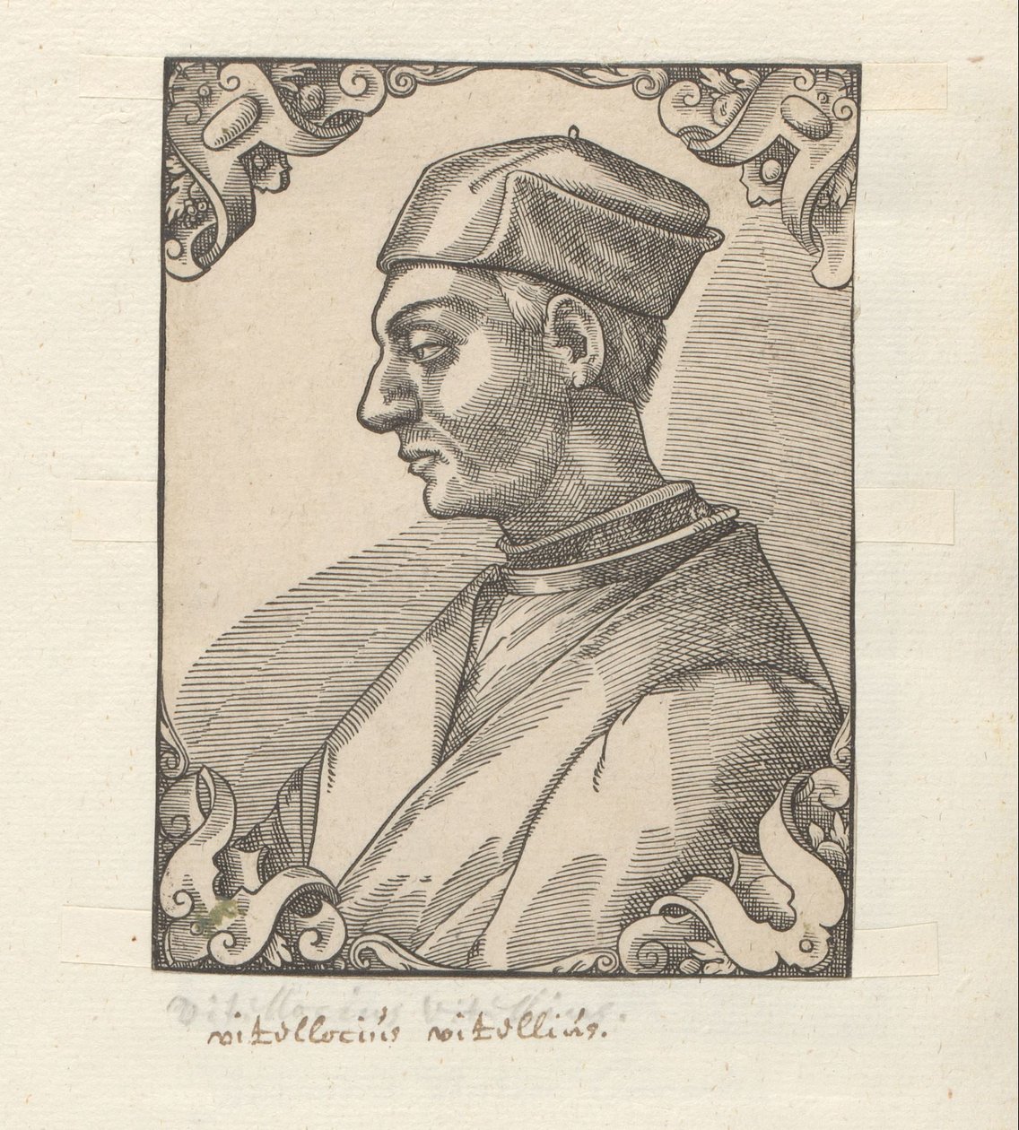 Portret van Vitellius Vitellius by Anonymous