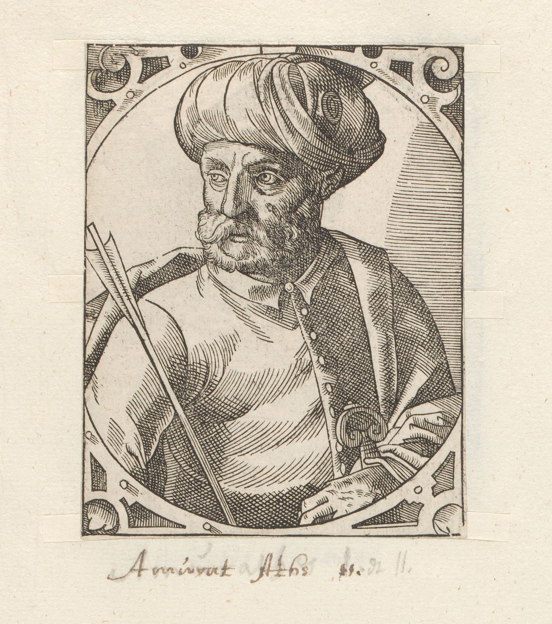 Portret van sultan Bayezid II by Anonymous