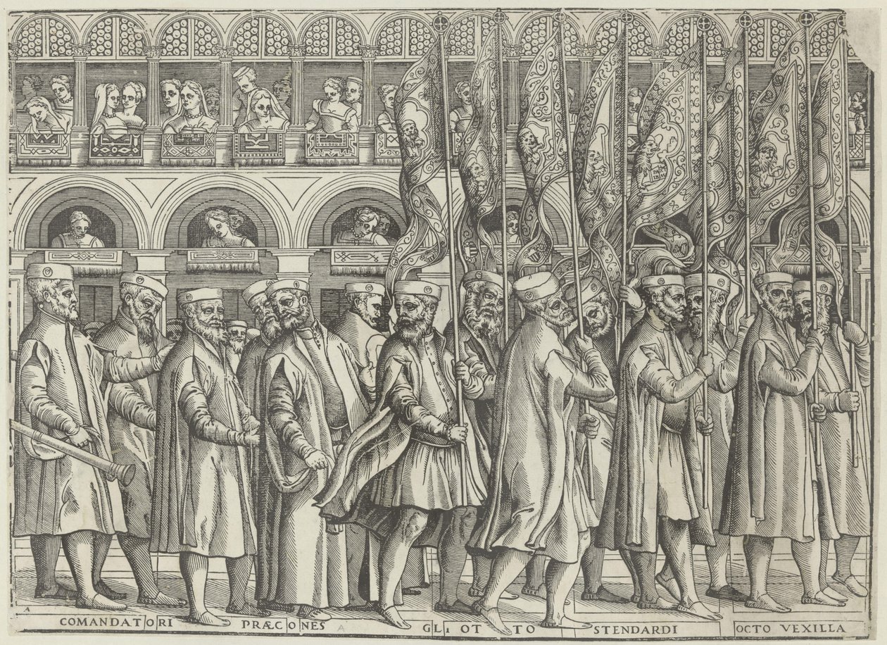 Venedik Doge Alayı (Sekizinci bölüm) by Anonymous