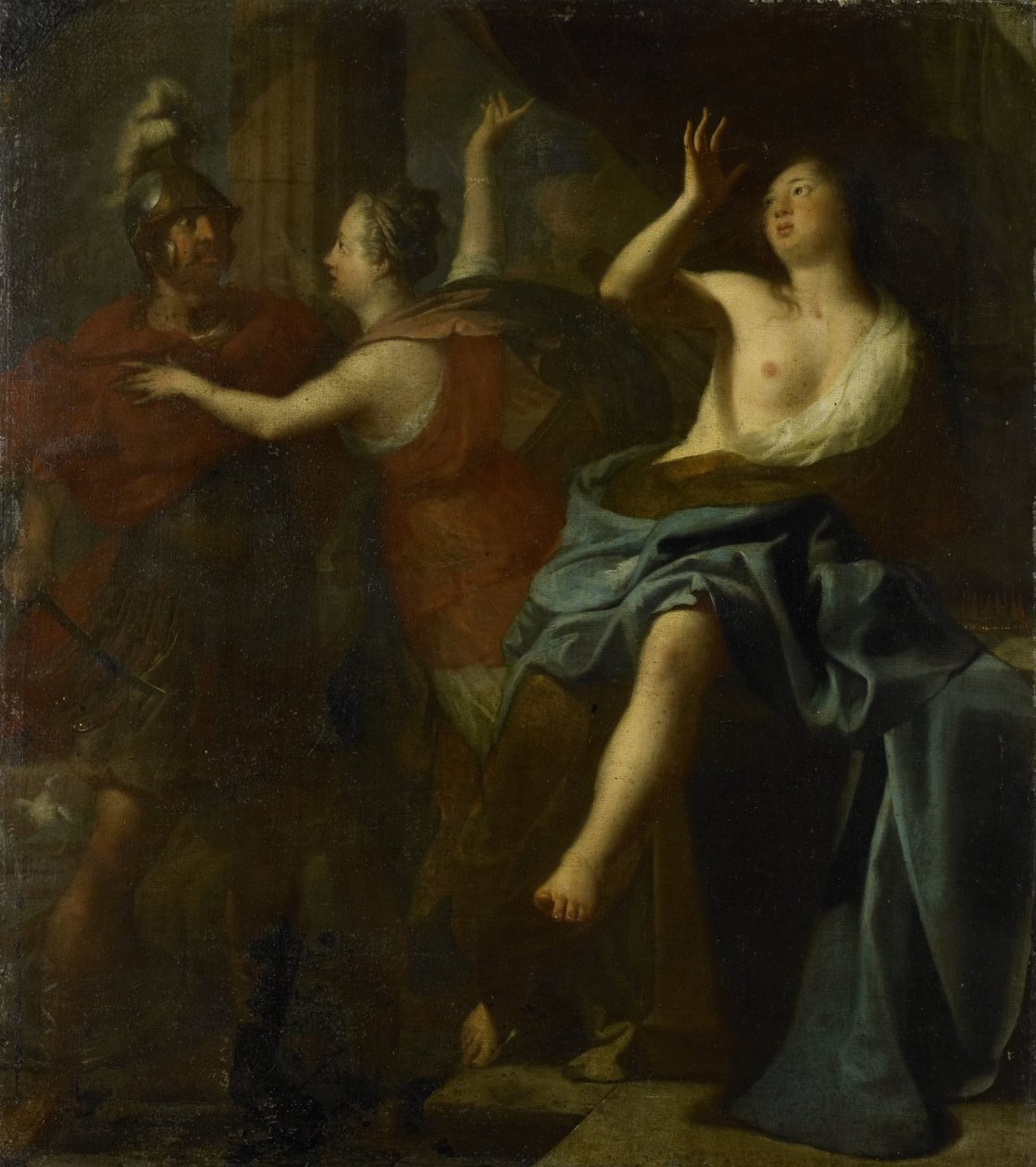 Tarquinius ve Lucretia by Anonymous
