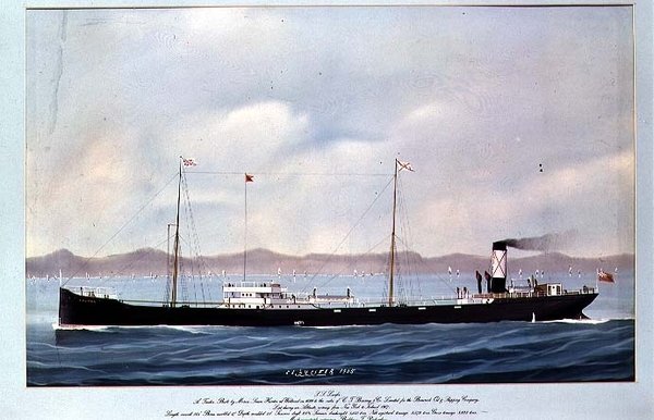 Tanker SS Lucifer (İngilizce) by Anonymous