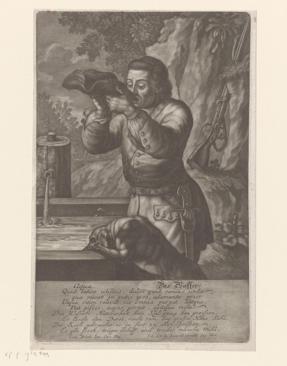 su Aqua / Das Wasser (nesne üzerindeki başlık) by Anonymous
