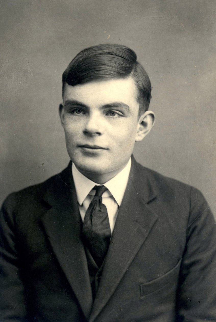 Alan Turing by Anonymous Anonymous
