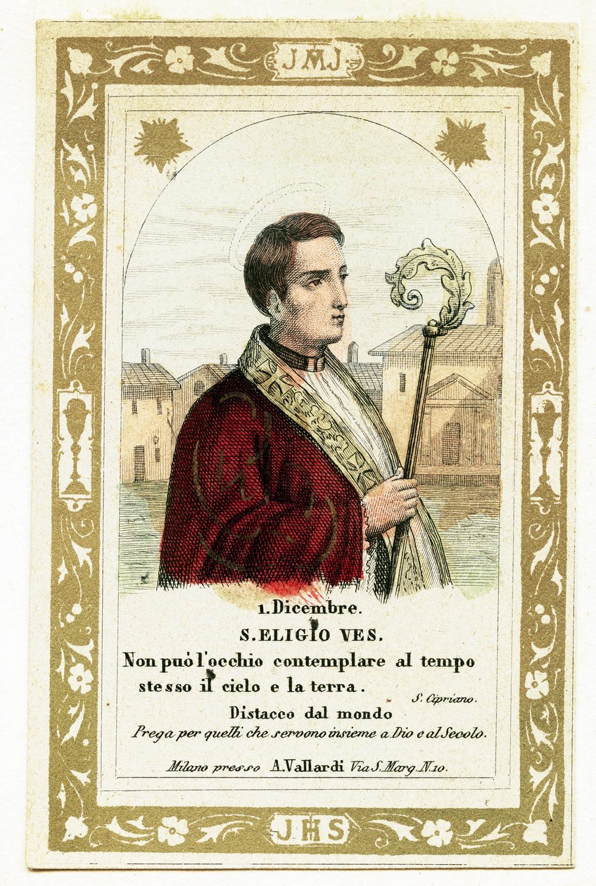 Aziz Eligius (gravür by Anonymous Anonymous
