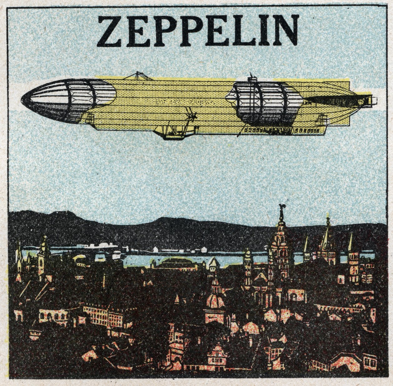Balonlar: zeplin. 1925