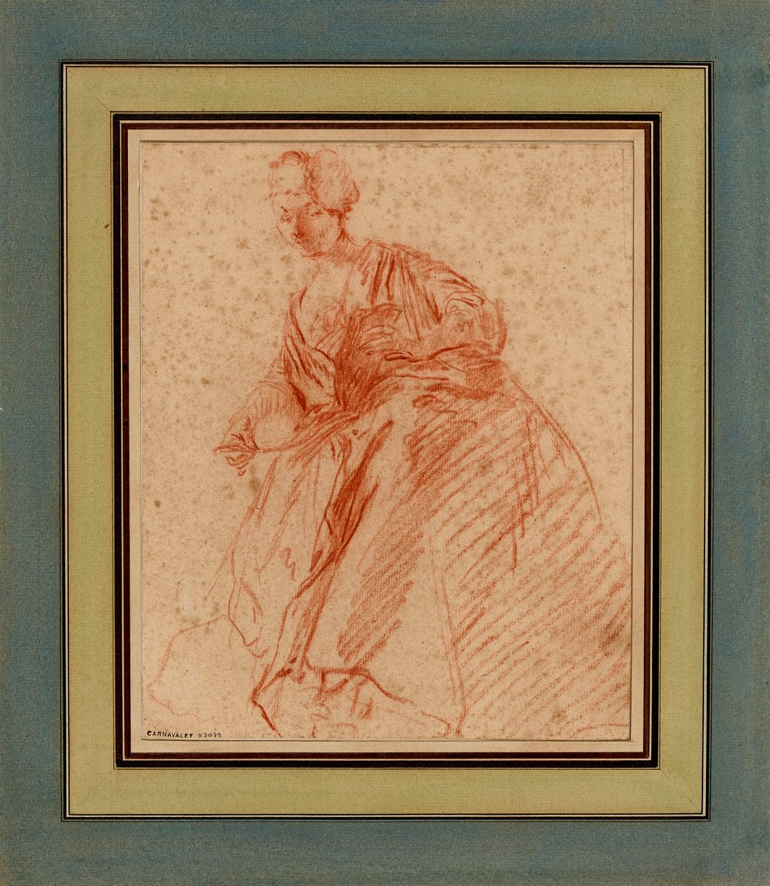 Kadın okuyor (çizim) by Anonymous Anonymous