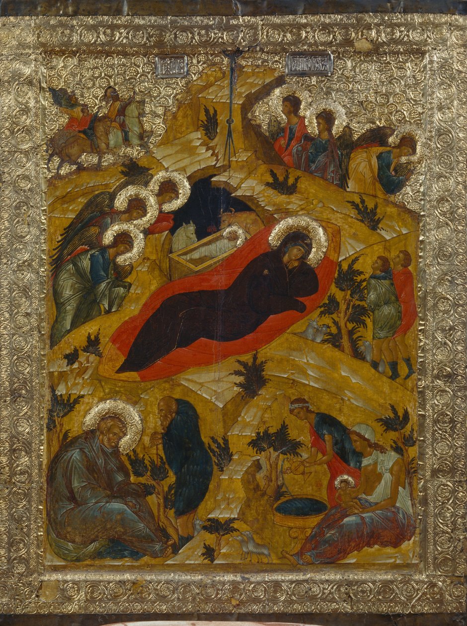 Doğuş, 1497 by Anonymous Russian icon painter