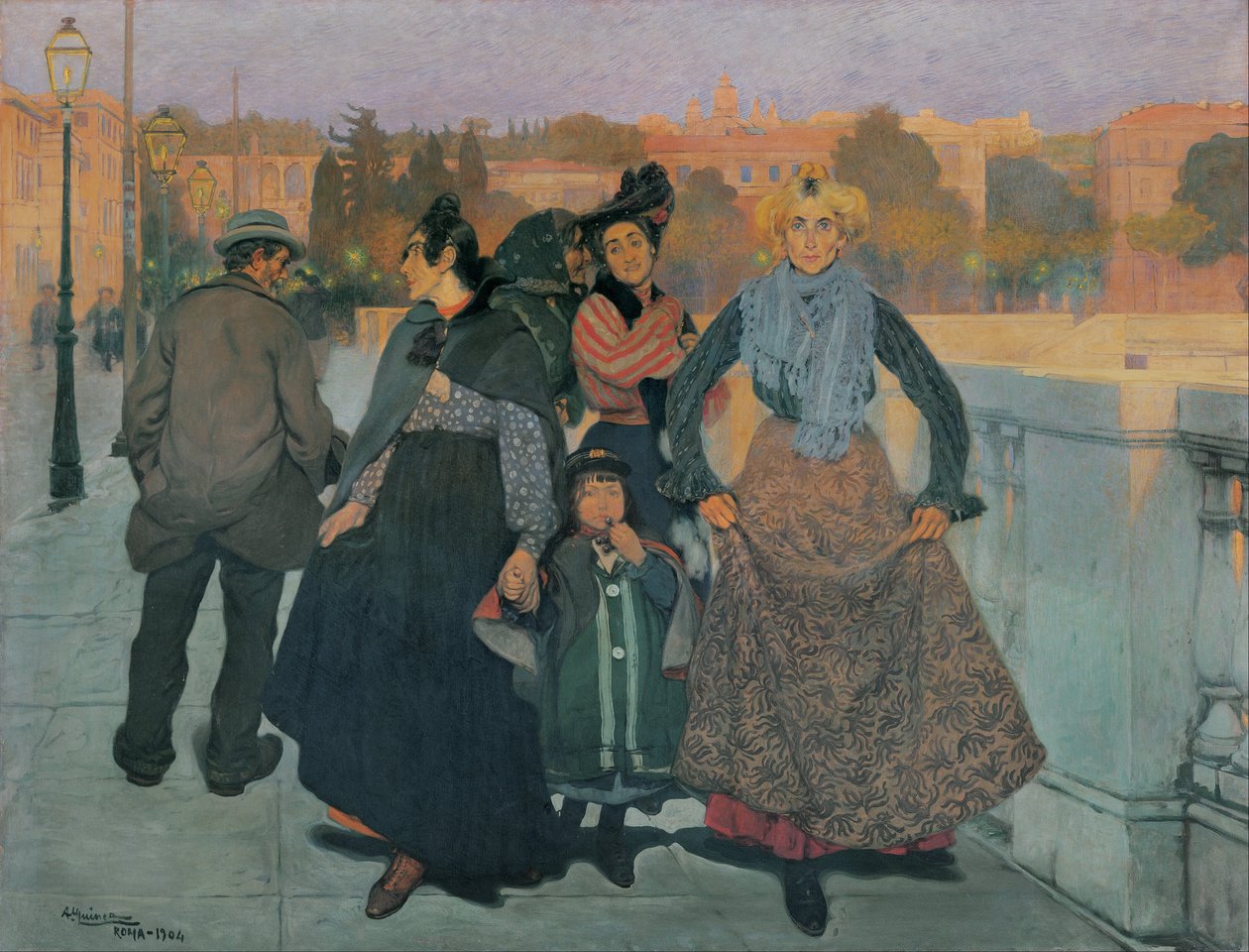 bir grup insan by Anselmo Guinea
