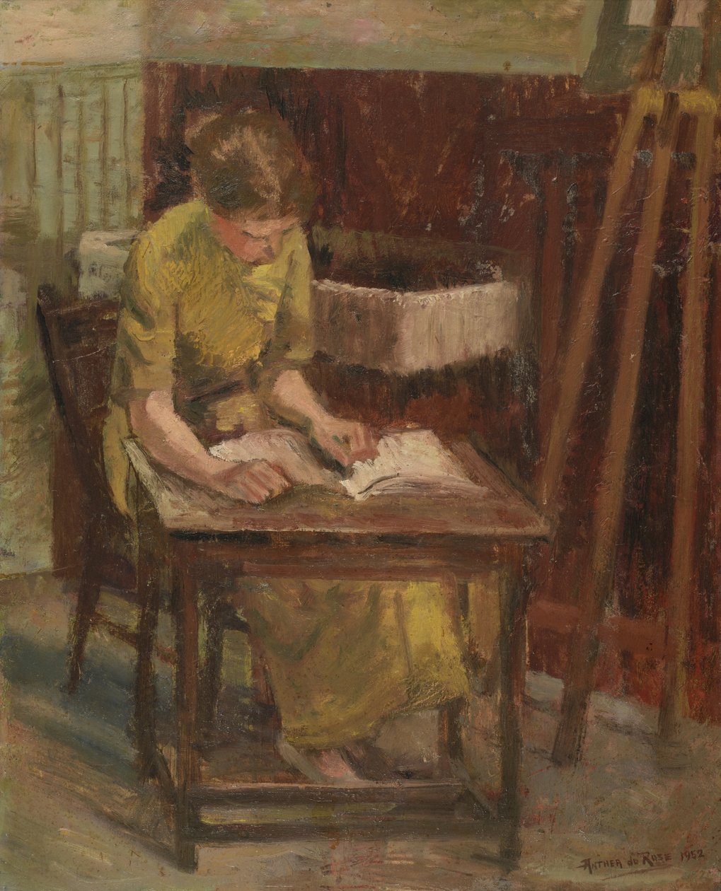 Kız okuma (I) by Anthea Durose